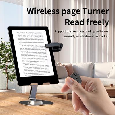 Tourne-pages Télécommandés pour Kindle & Tablette Anneau sans fil au bout du doigt Clicker RC pour Appareil photo E-book Clicker à Distance pour Appareil photo