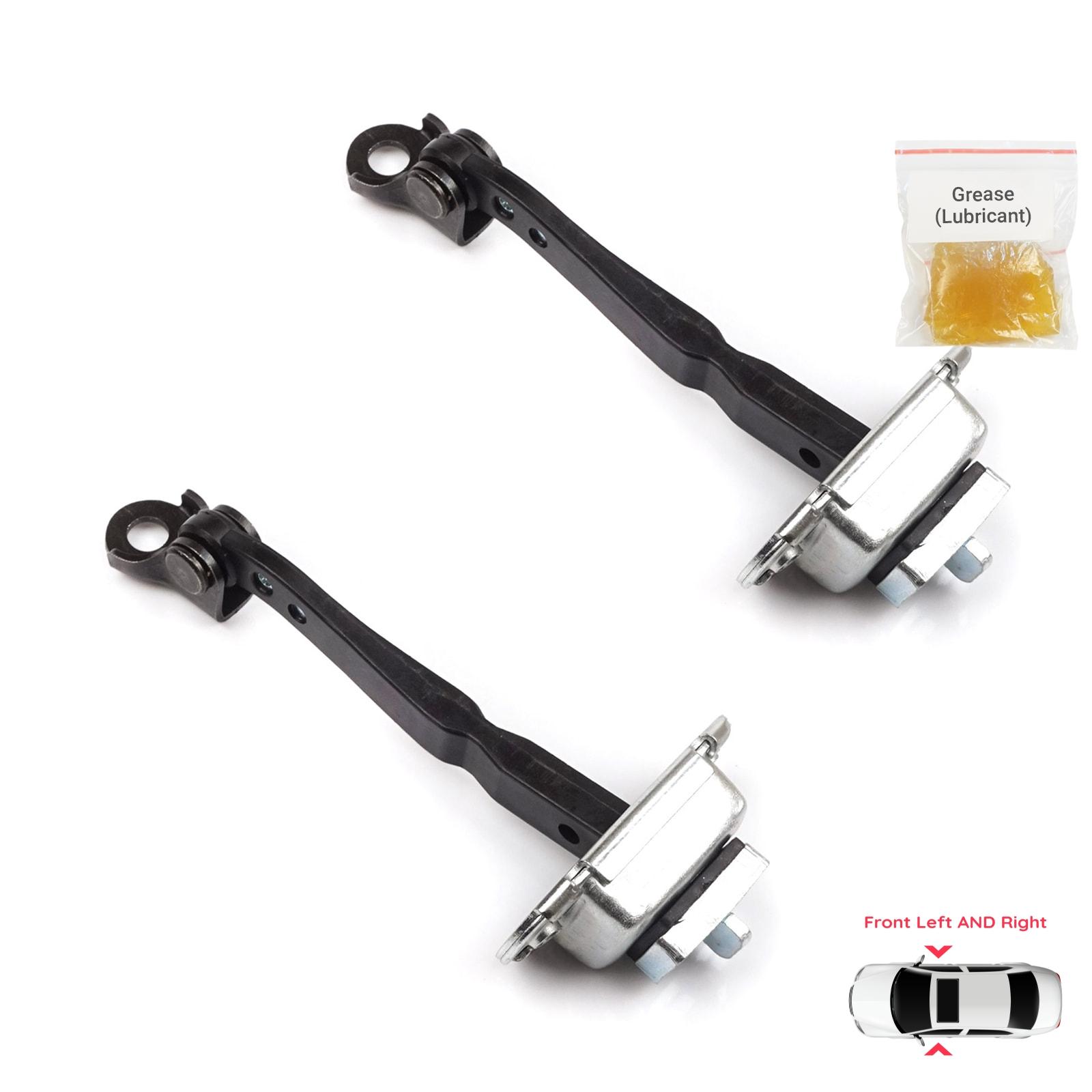 

EDP1252-1 2 Pieces Front Left AND Right Door Catch Hinge Brake Stop Check Strap Limiter for Renault Kadjar Nissan Qashqai MK2 J11 804304EA0A