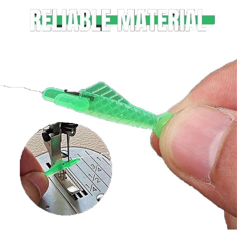 20pcs Fish Type Automatic Needle Threader DIY Tool Home Hand Sewing Machine Device Thread Auto Needle Cross Stitch Sewing Access