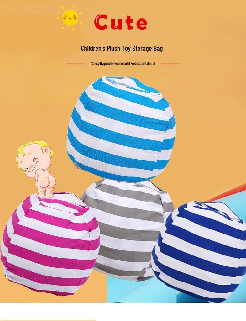 Canvas Plush Toy & Quilt Storage Bag - Multi-Functional Travel & Moving Pack, Large Size