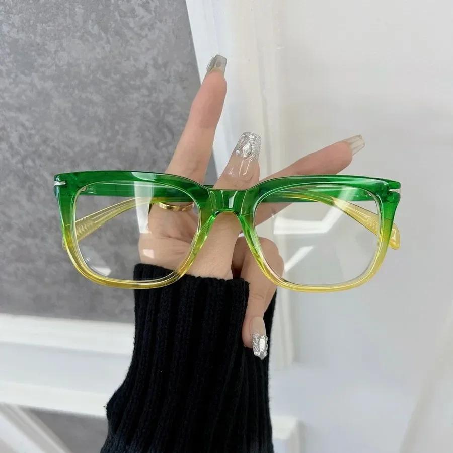 

Fashion Stylish Square Eyeglasses Frames Women Men Transparent Clear Brand Designer Optical Cute Frame Oculos