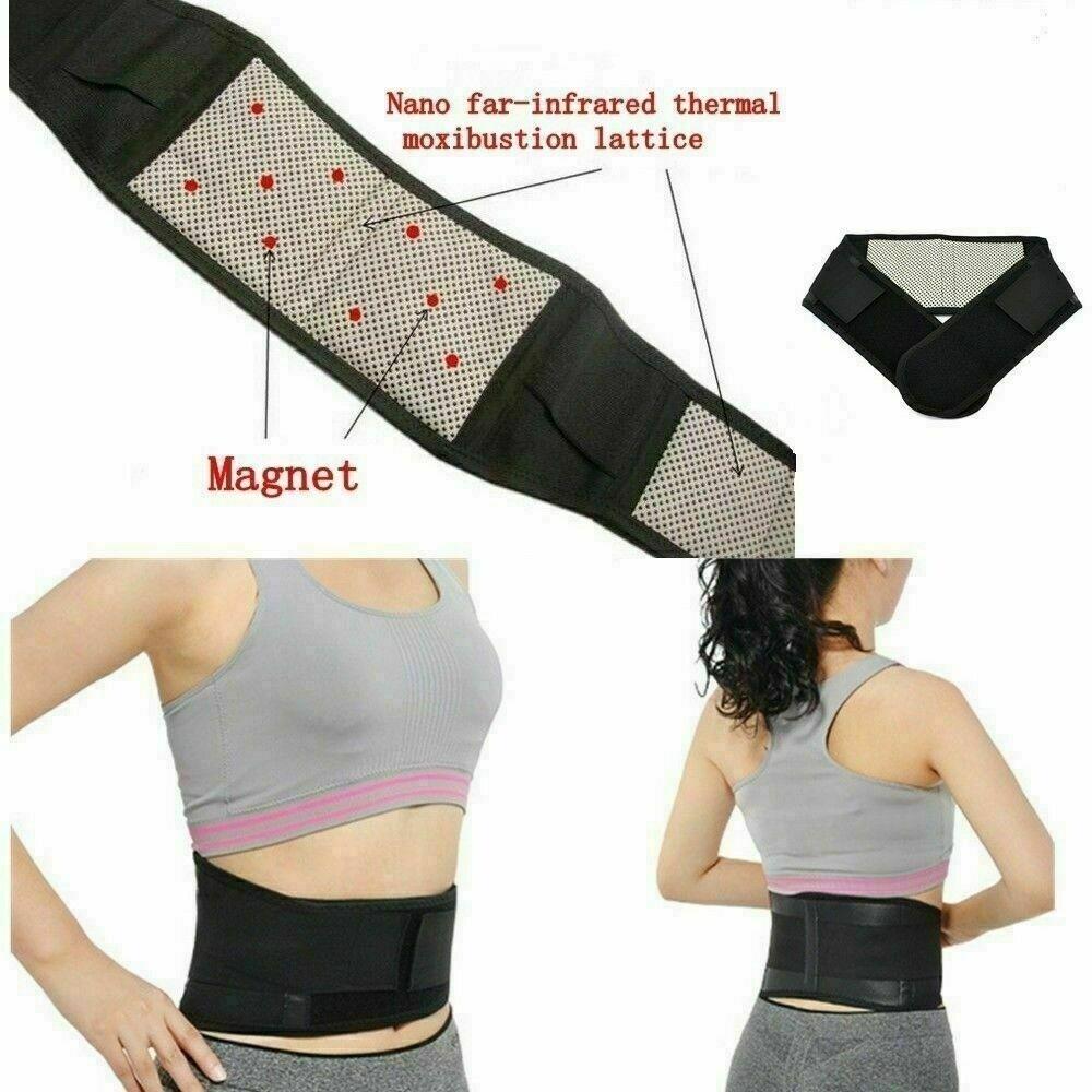 Health Care Waist Strap Pain Relief Self Heating Pad Therapy Waist Brace Belt Tourmaline Magnetic Ba