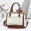 Exquisite Oriental Embroidery Daily Handbag For Middle Aged Ladies, Multi-purpose Top Handle Shoulder Crossbody Gift Bag