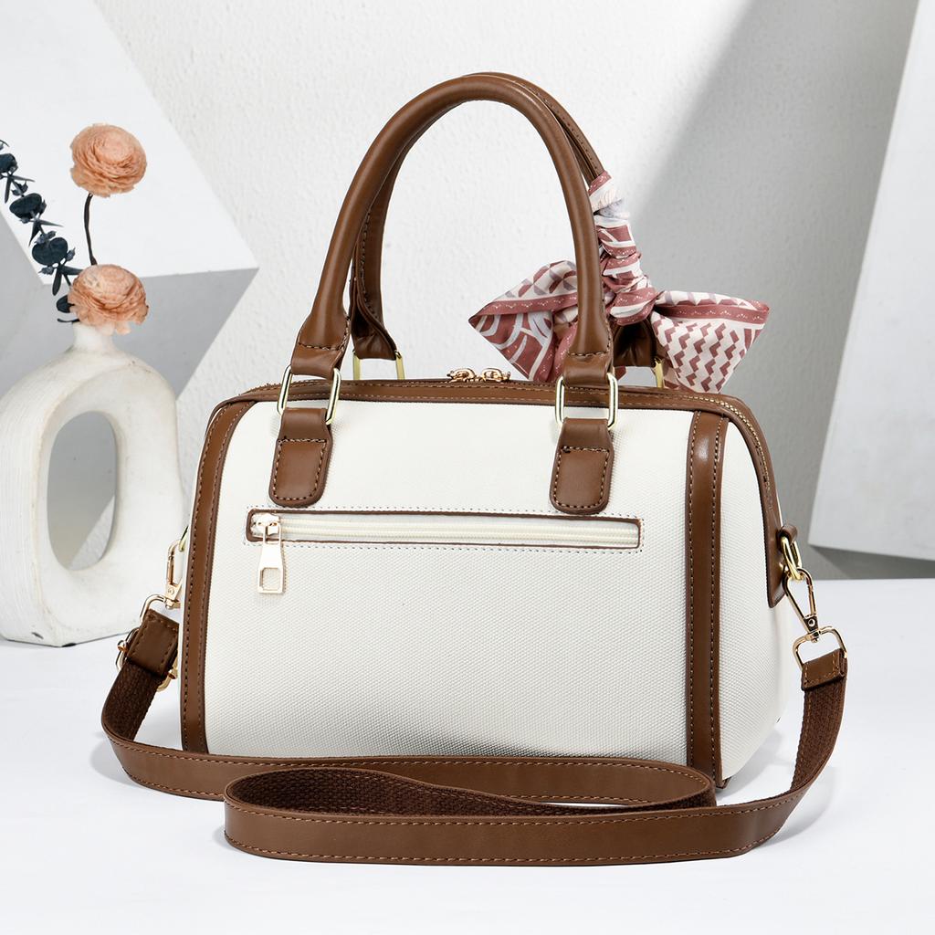 Exquisite Oriental Embroidery Daily Handbag For Middle Aged Ladies, Multi-purpose Top Handle Shoulder Crossbody Gift Bag