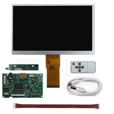 7-Zoll 1024*600 LCD-Anzeigebildschirm Audio-Treiber-Steuerplatine, universelles Anzeigemodul, HDMI-kompatibler Orange/Raspberry Pi Banana tragbarer Monitor