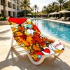 Garfield Print Beach Towel Design, Soft, Lightweight. for Home Bathroom, Spa, Pool, Yoga, Surfing, Camping, Gift for Family, Friend