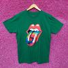 The Rolling Stones Green Tie Dye Hot Lips Tshirt