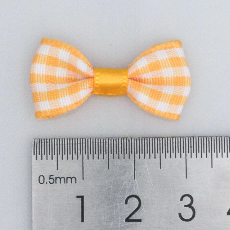 Polyester Plaid Mini Bow Tie Diy Pet Clothing Shoes Decorative Accessories Hair Accessories Hairpin Accessories