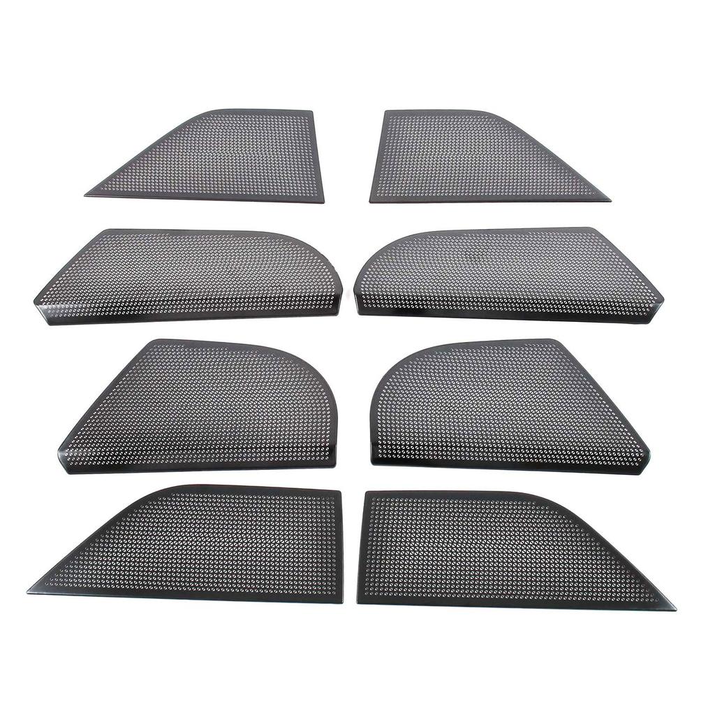 MG Mulan MG4 EV Front Speaker Covers: Dustproof Interior Decoration for Four-Door Models.