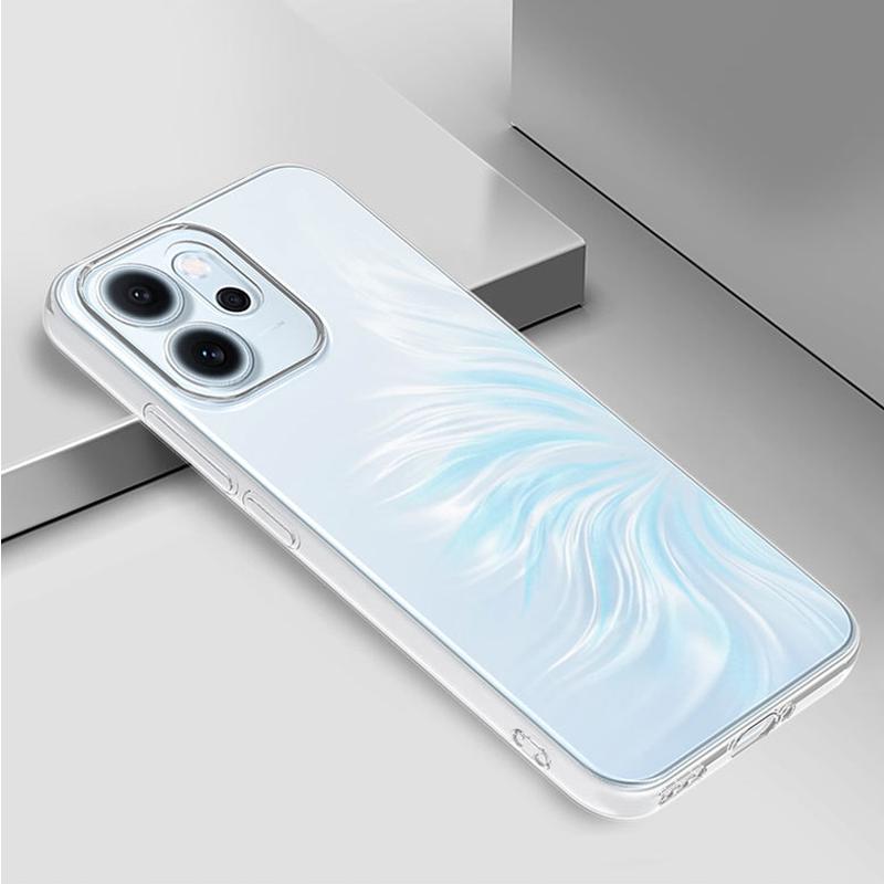For OPPO Reno 15F Case Ultra Thin Transparent TPU Soft Back Cover For OPPO Reno 15F 5G Reno15 F 4G Clear Case Reno15F Bumper OPPO Reno15 F 5G чистый