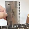 Gitarrensaite Höhenlineal Saitenlage Messlineal Ersatzmesswerkzeug Geigenbauerwerkzeug Gitarrenreparaturwerkzeug