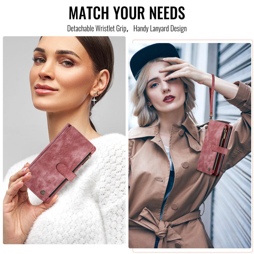 Vintage Brieftasche Leder Handyhülle Für Samsung Galaxy S25 S24 S23 Ultra S22 S21 S20 Note 20 Kreditkartenfach Klapphülle