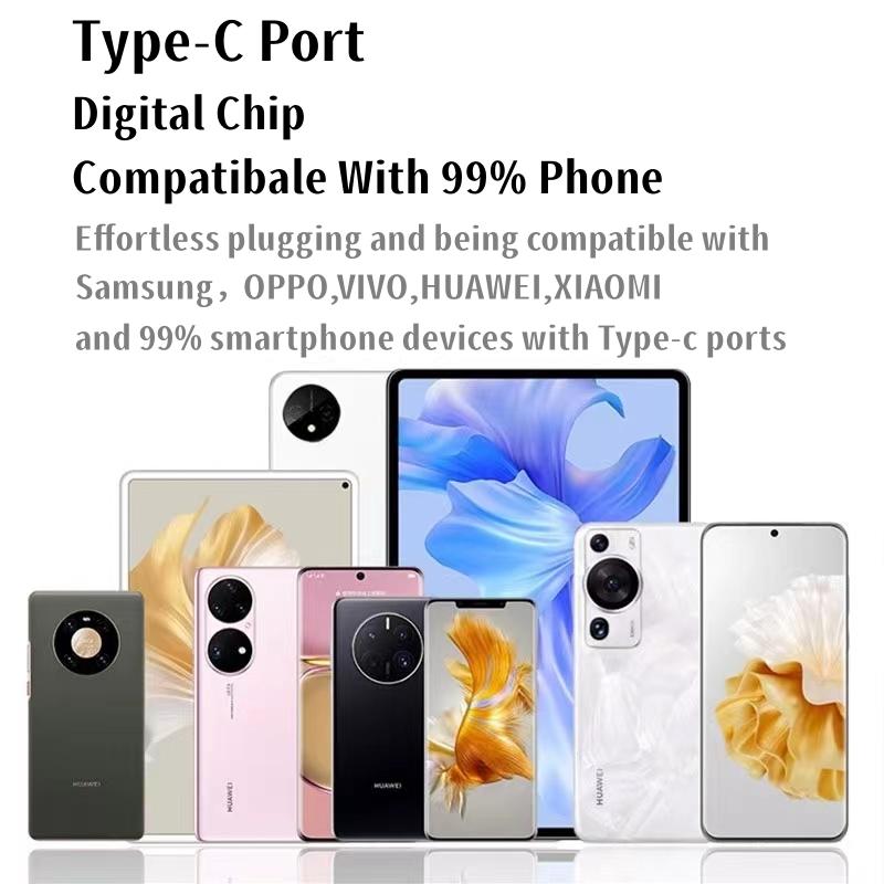 Original Wired Earphones For Xiaomi 15 14 13 12 11 10 Pro Redmi Note K50 Samsung Huawei Type C 3 5mm AUX In Ear Earbuds