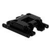 RC Car Gearbox Base for Traxxas 1 18 RC Car High Pressure Resistance Aluminum Alloy RC Center Skid Plate with Screws