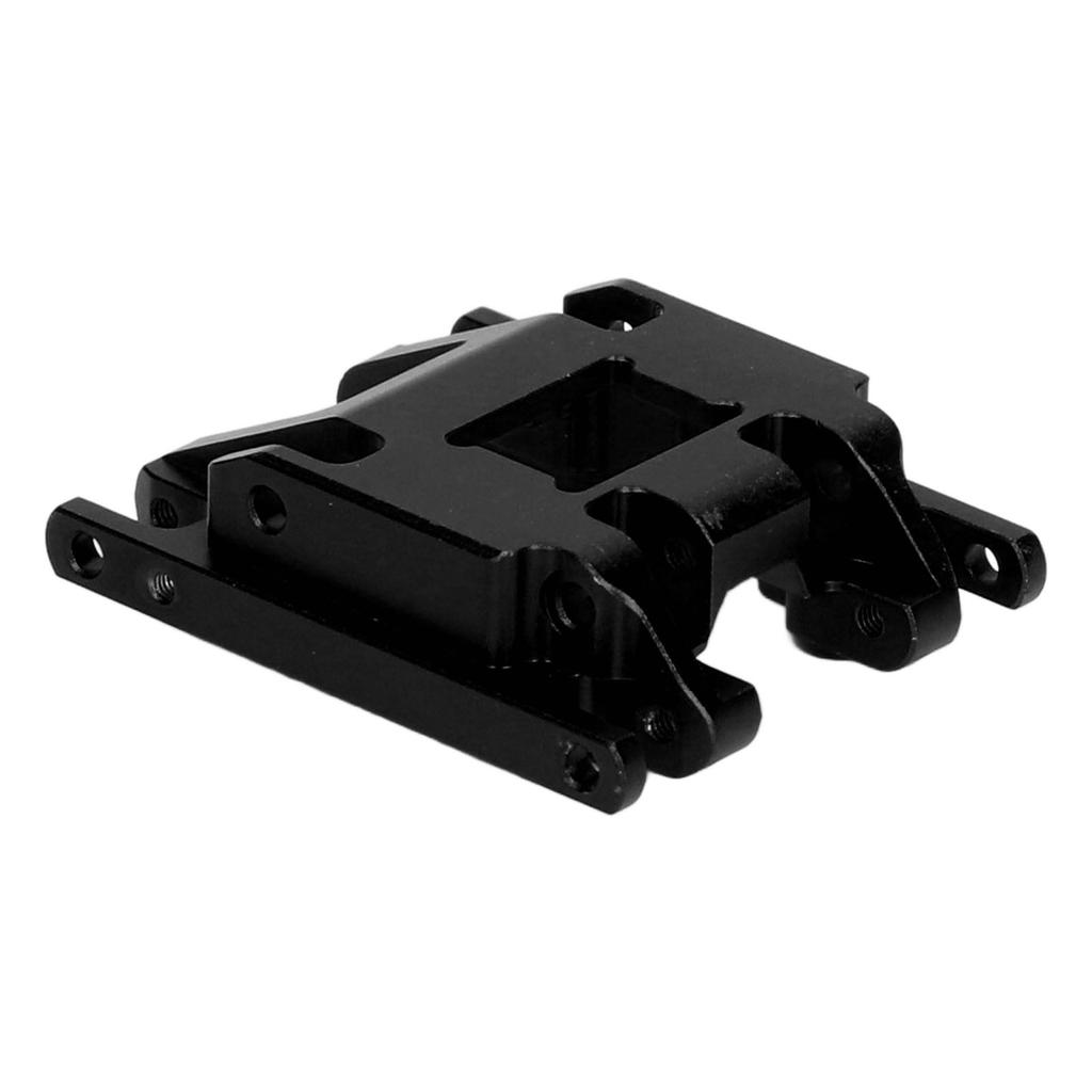 RC Car Gearbox Base for Traxxas 1 18 RC Car High Pressure Resistance Aluminum Alloy RC Center Skid Plate with Screws