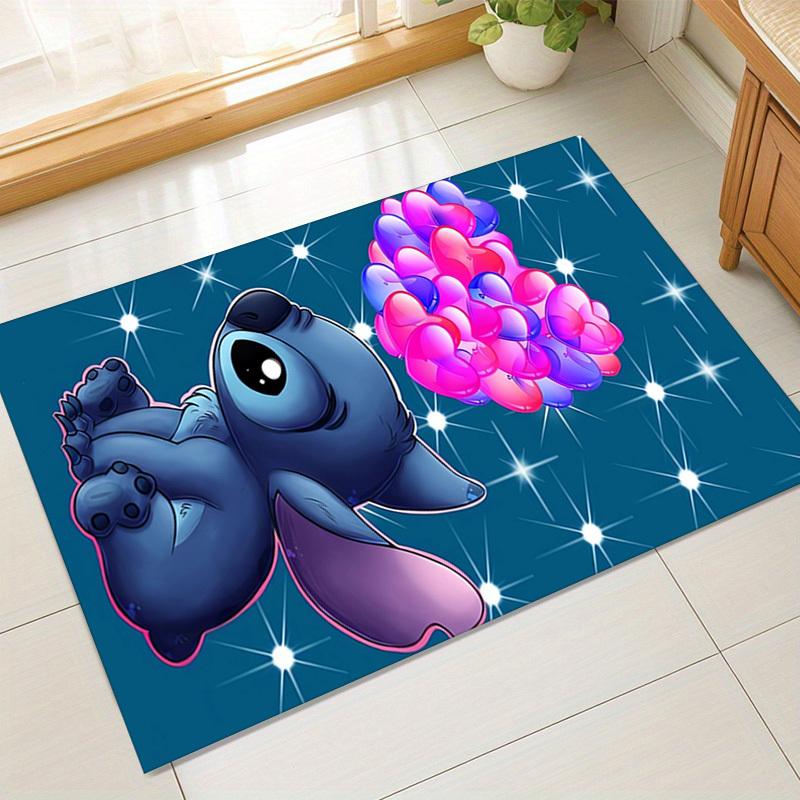 

1pc. Cute Stitch Heart-Shaped Balloons Rug for Home Decor, Office Carpet, Chair Cover, Outdoor Mat, Gift Ideaz0410191 60cm by 90cm