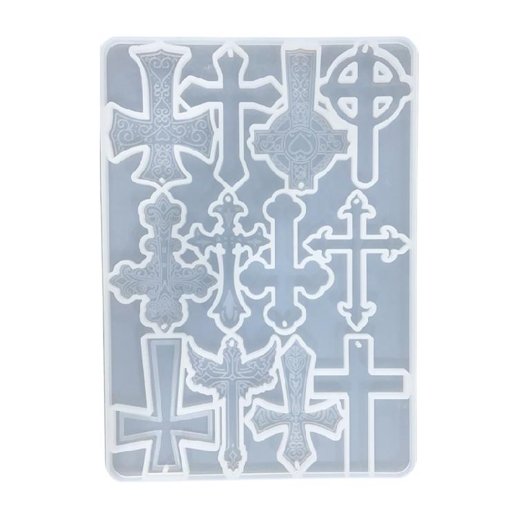 

Creative Silicone Casting Molds Religious Theme Necklace Molds Suitable for Making Animal Necklace and Earrings Pendant 1 чистый