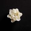 Ceramic White Lotus Incense Burner Home Decor Incense Stick Holder Buddhist Aromatherapy Incenses Censer Use in Office Teahouse