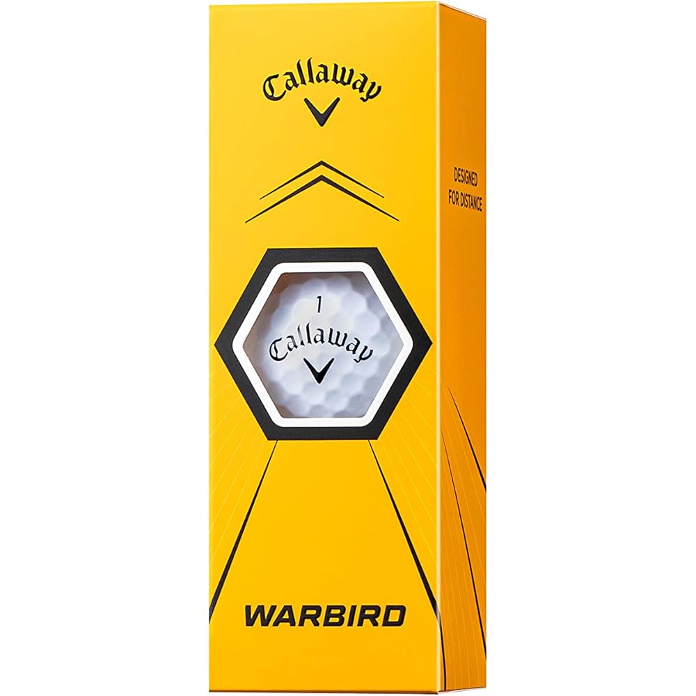 Callaway Warbird 2021 Golf Balls 12 Pack 2-Piece White