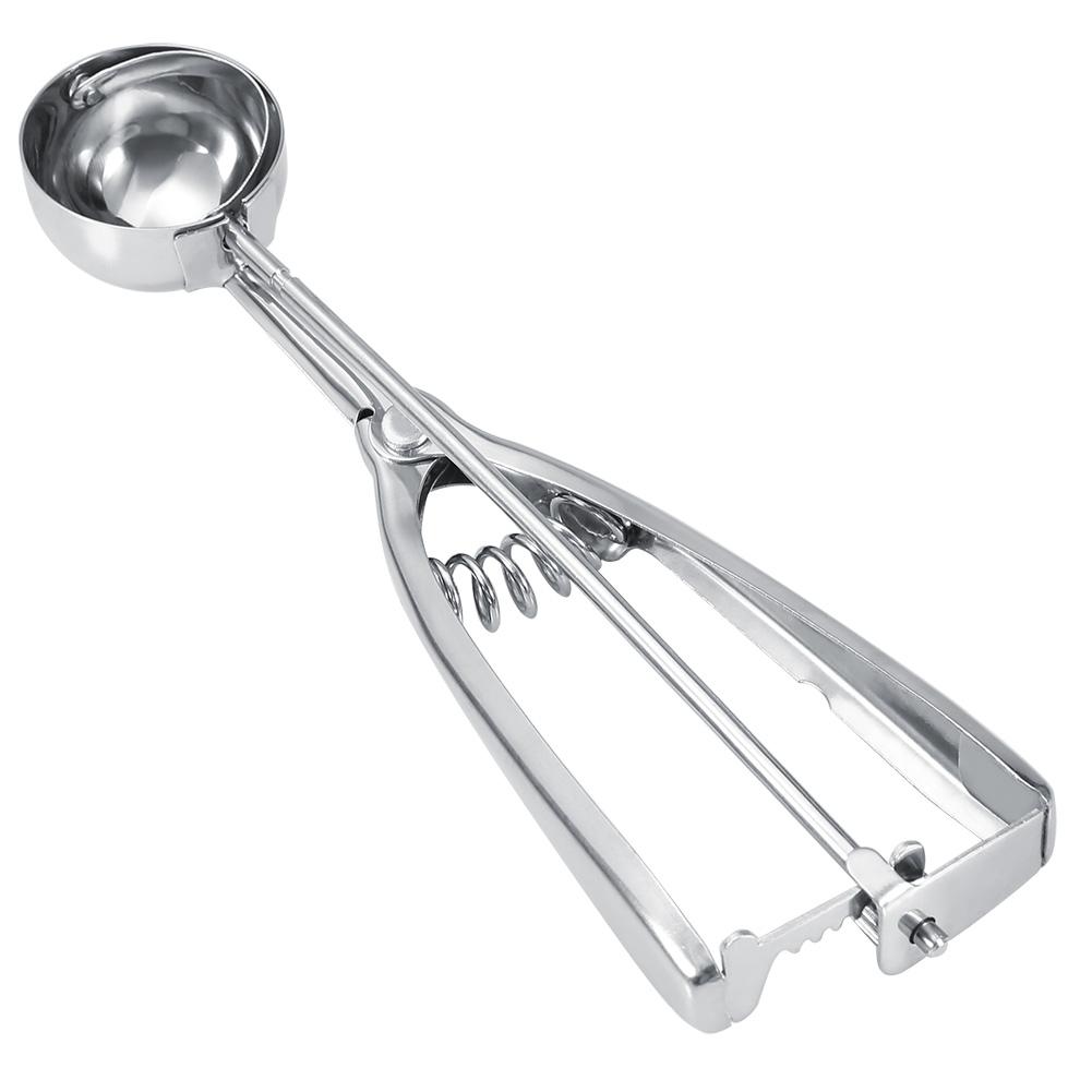 Household Stainless Steel Ice Cream Spoon Scoop Cream Dipper Kitchen Accessories (Small)