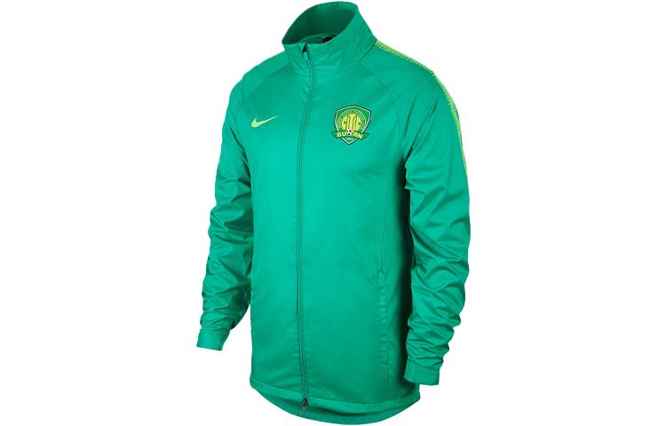 Nike Jackets Men s Green Stand Collar Moderate Other AR4519-324 XXL