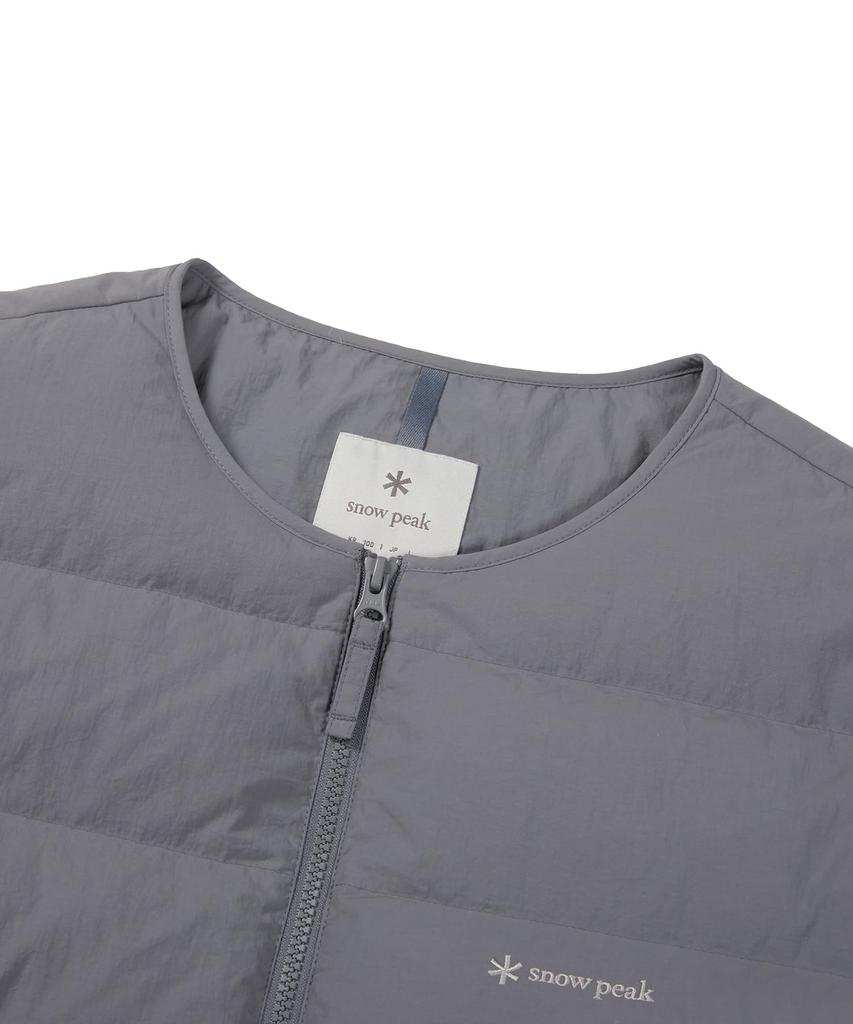 Snow Peak LAND LIGHT DOWN JACKET and size L Water-repellent, windproof, heat-retaining, lightweight, antibacterial, men's women's, BLACK