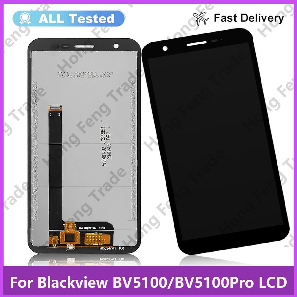 

LCD Screen and Digitizer Full Assembly for Blackview BV5100 Pro;Black; + Tools