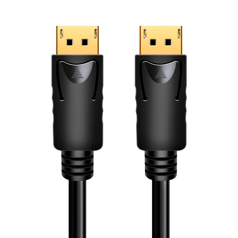 DisplayPort 1.2 DP M/M Cable 3m Black LogiLink 4K 60Hz UHD Shielded Gold-Plated Multi Stream Audio Video