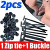 Multi-Purpose Nylon Zip Ties Car Engine Guards Underbody Panel Fastener Clip Screw Replacement Heavy Duty Self-locking Cable Tie