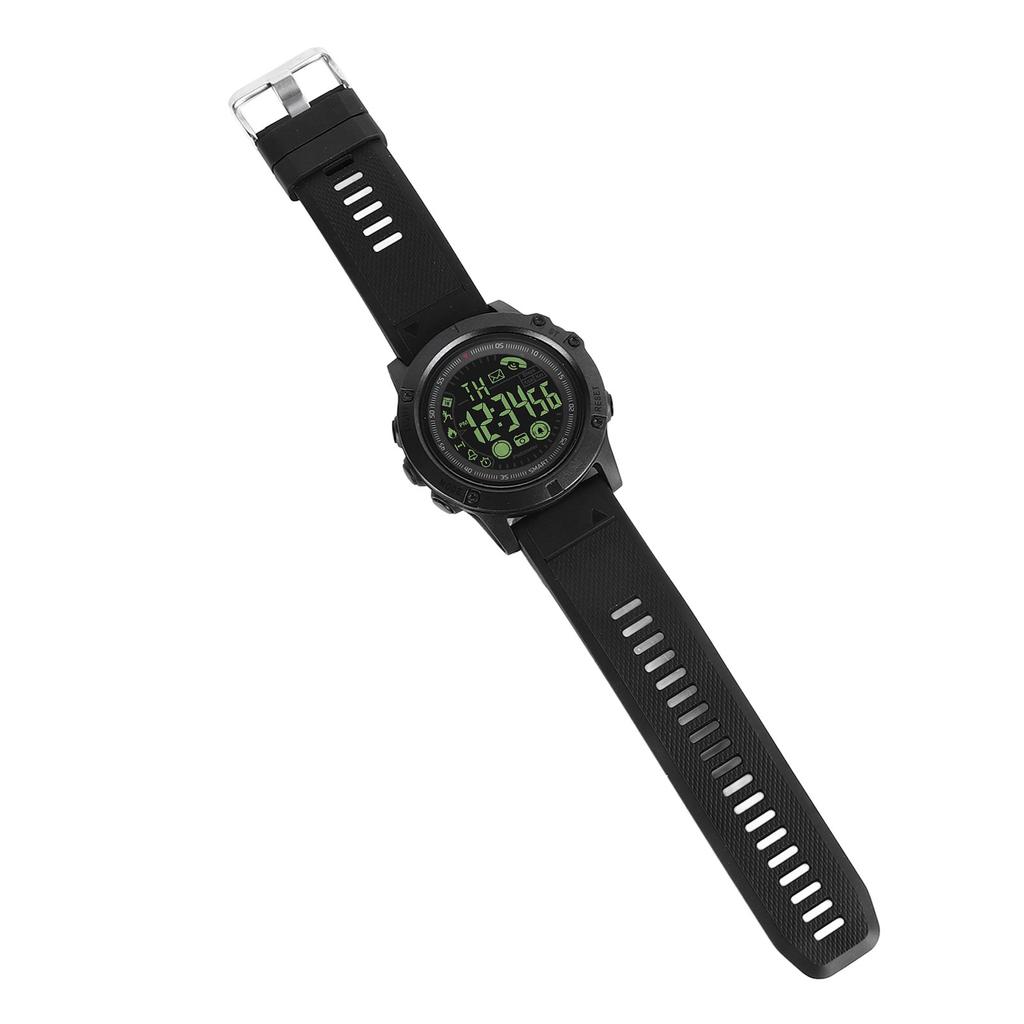 Akıllı Saat Fitness Takipçisi IP68 Su Geçirmez Bluetooth Çağrı Mesaj Hatırlatıcı Akıllı Saat Siyah