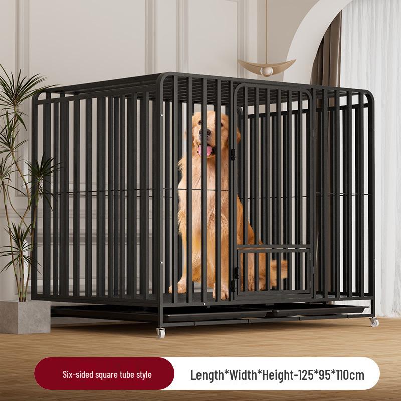 Large Indoor Dog Kennel for Golden Retrievers and Labradors