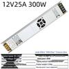 LED Ultra-Thin Fabric Light Box Switchable Power Supply, 12V/24V, Long Strip, 60W to 400W
