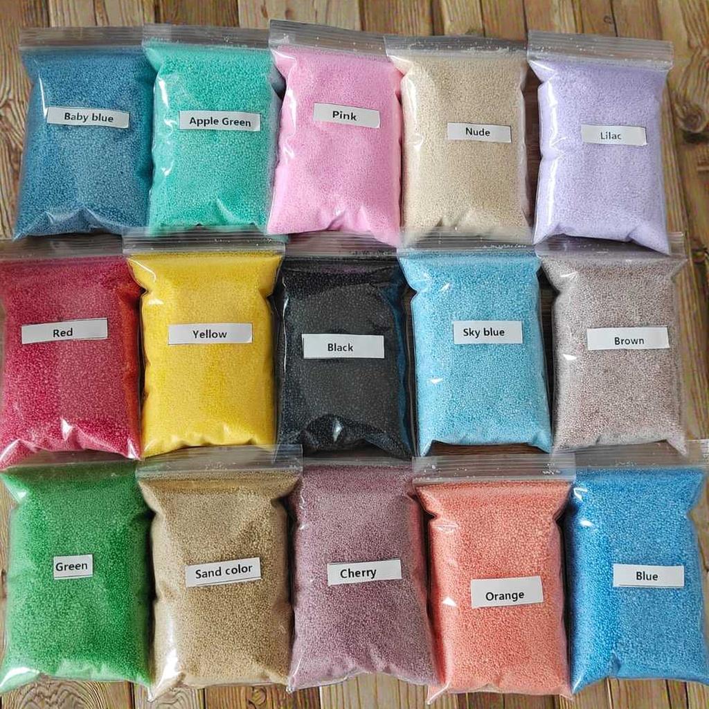 Pearled Candle Sand Candles Customized Logo Non Toxic Sand Candle Wax Plant Based Wax Sand Candles