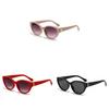 Cat Eye Glasses Women Oversized Uv400 Sunblock For Outdoor Travel And Parties