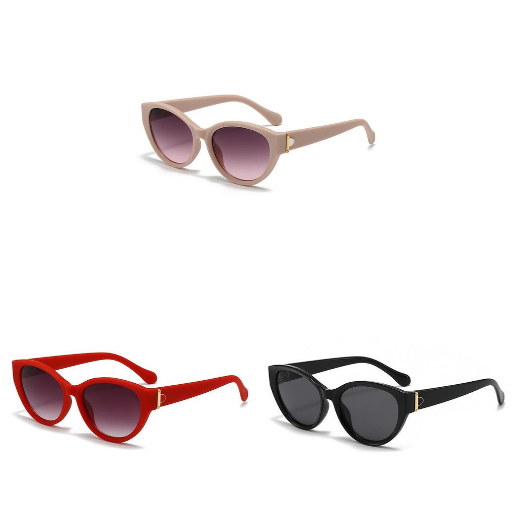 Cat Eye Glasses Women Oversized Uv400 Sunblock For Outdoor Travel And Parties