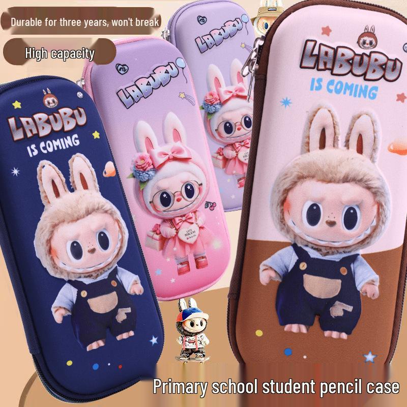 3D Kinder Federmäppchen: Multifunktionale EVA-Schreibwarenbox mit großer Kapazität für Grundschüler