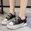 Spring, Summer, Autumn and Winter Women's Shoes Women's Sneakers White Shoes Low-top Strap Round Toe Casual Shoes