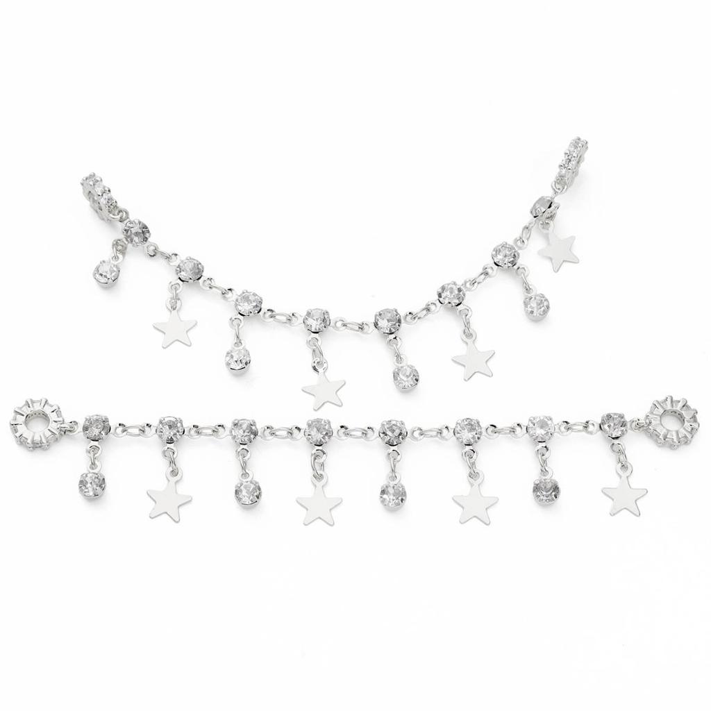 1pc/bag High Color Set Crystal And Bead Safety Chain DIY Bracelet Earrings Jewelry Accessories