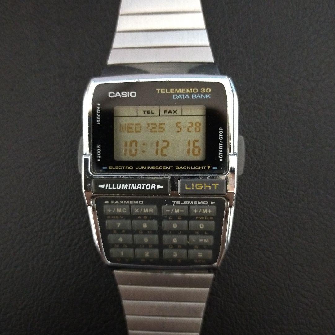 

[USED] Rare Casio Telememo 30 Databank Watch