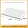 Rectangular Non-Stick Disposable Baking Paper for Oven, Cake, and Barbecue Oil Absorption.
