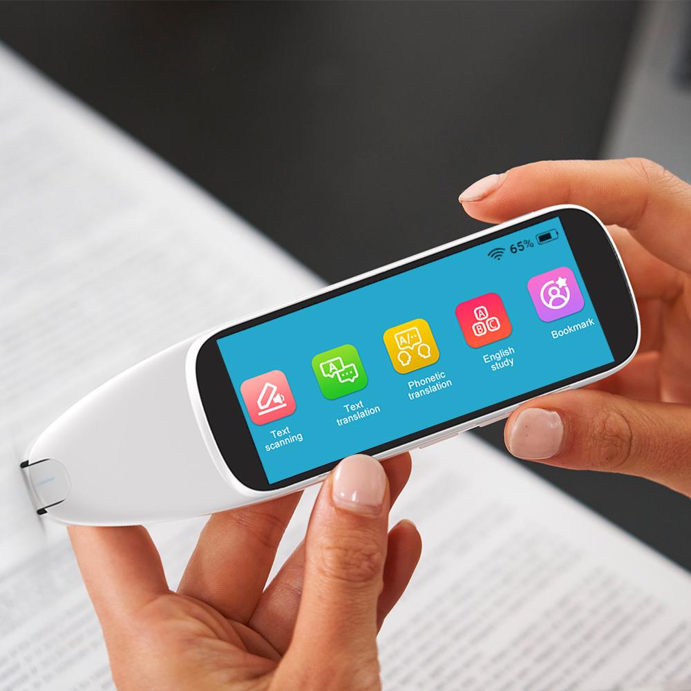 Dictionary Translation Pen with  3.51   LCD Touchscreen  Multilingual Scanner Support 112 Languages ChineseCelsiusEnglishCelsiusJapaneseCelsiusKorean
