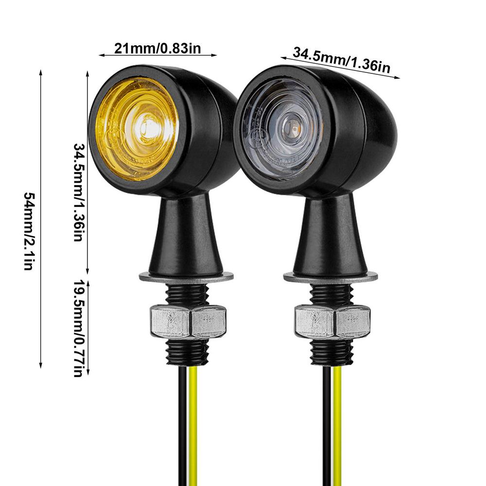 

Мотоциклетные поворотники светодиодные стоп-сигналы задний фонарь водонепроницаемый 2 шт горный велосипед задний фонарь поворотники лампочки светодиодные задний мотоцикл