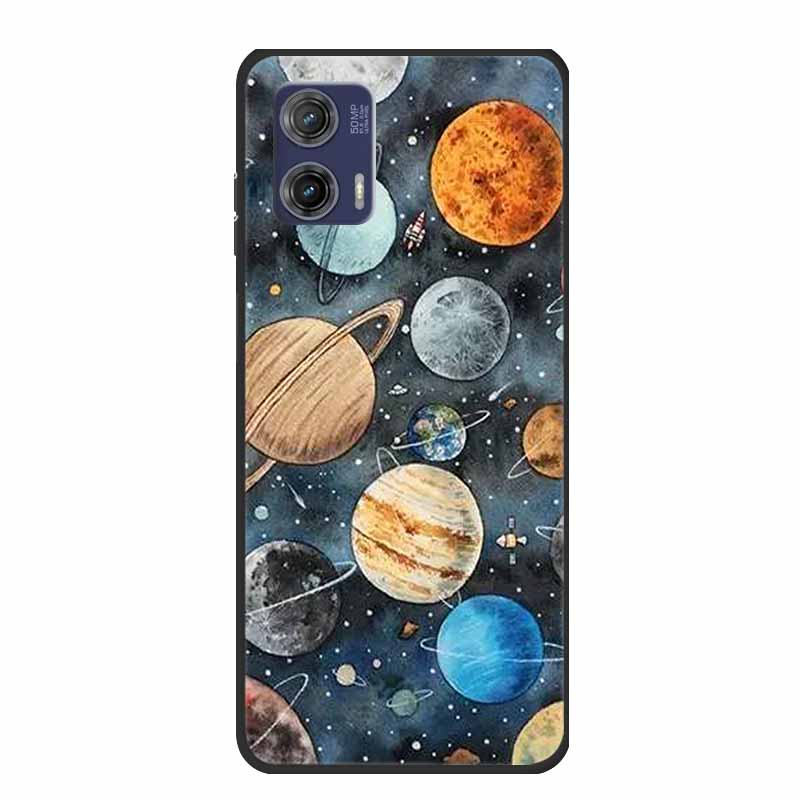 For Moto G73 5G Cases G13 G23 G53 Fashion Soft TPU Silicone Back Cases for Motorola Moto G14 G24 G34 G54 5G Phone Cover MotoG13