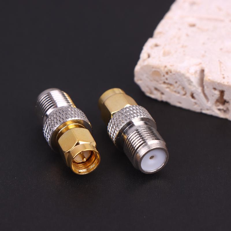 2Pcs/Group Sma Male Turn F Female Copper Rf Conversion Head Smaj/Fk Sma Internal Thread Inner Needle Turn F External Thread Inn
