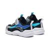Anta Comfortable Soft Sole Shock Absorbing Durable Low Top Kids Running Shoes Kids Running Shoes Black Silver Blue A312429926-3