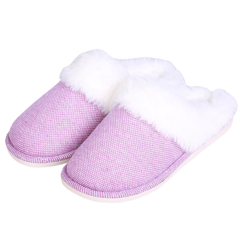 

Унисекс Зимние Шерстяные Хлопковые Тапочки: Толстоподошвенная, Нескользящая, Теплая Домашняя Обувь для Деревянных Полов 27cm (fits 40-41)