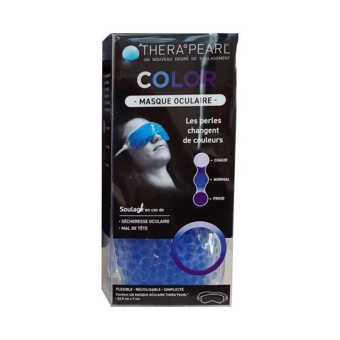 TheraPearl Colors Masque Oculaire Chaud/Froid 22,9cm X 7cm