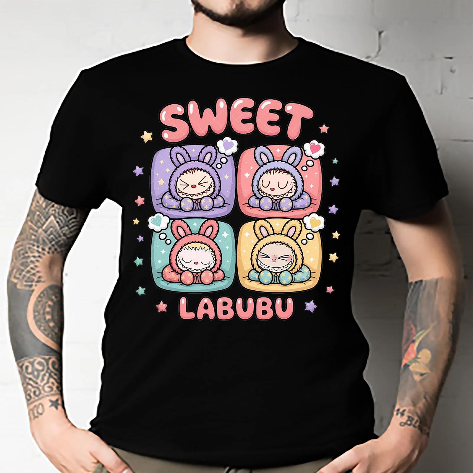Men s and Women s T-shirts LABUBU XL