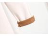 Velvet-Lined High Waist Pants for Middle-Aged Women - Winter Fashion for Shorter Figures