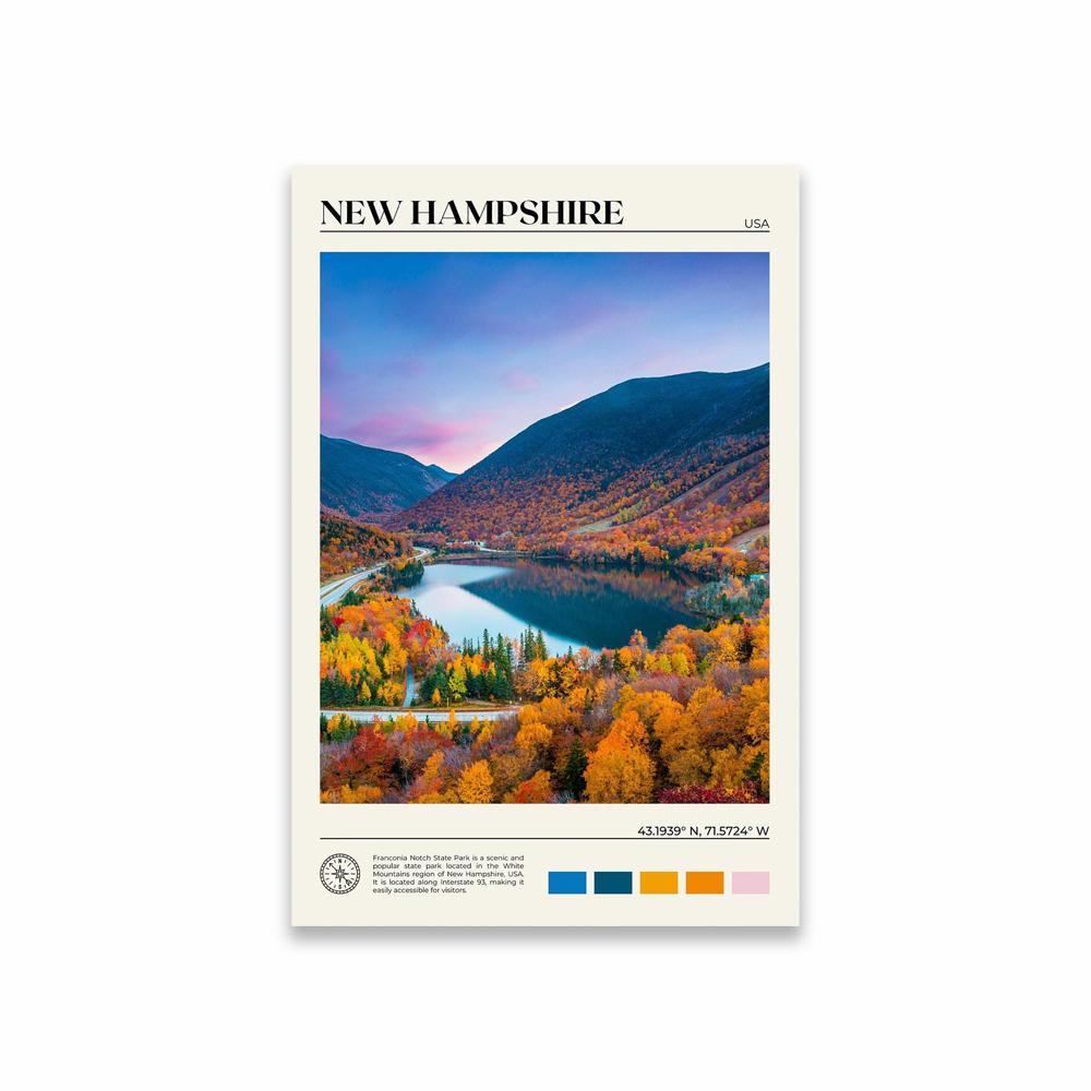 Ireland Print Colorado USA Nature Landscape Print Poster Washington DC Vintage City Wall Art Travel Landscape Canvas Painting